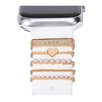 BLINGPIRE Smart Watch Band Gold Charms