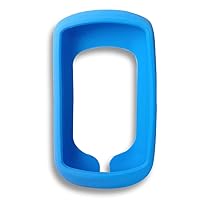 Silicone Gel Skin Case Cover for Garmin Edge Explore (with Screen Protection) - Blue
