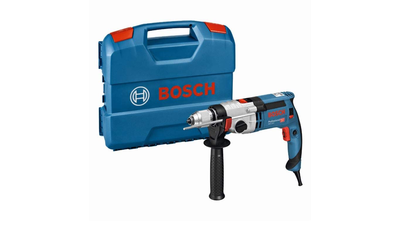 Bosch Professional Schlagbohrmaschine GSB 24-2 (1100 Watt, Max. Drehmoment: 40/14,5 Nm, in L-Case)