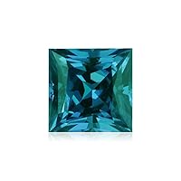 Lab Created Alexandrite Square Princess Cut Shape AAA Quality from 2MM-10MM