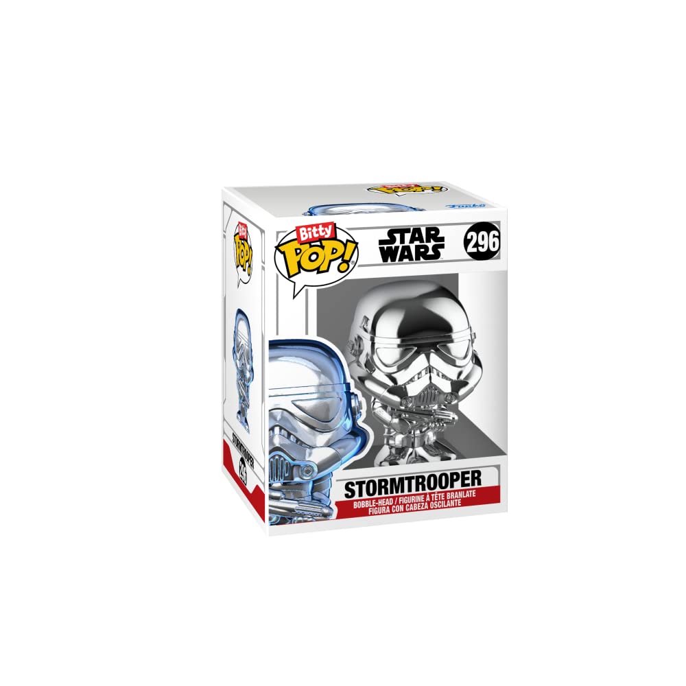 Funko Bitty Pop! Star Wars Mini Collectible Toys - Luke Skywalker, OBI-Wan Kenobi, Jawa & Mystery Chase Figure (Styles May Vary) 4-Pack