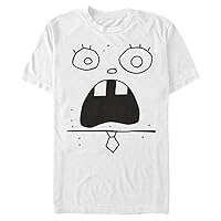 Nickelodeon Men's Big & Tall Doodlebob Face Tee T-Shirt