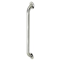 Medline Chrome Grab Bar, Easy to Grip, for Kitchens, Stairways and Bathrooms, 32