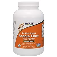 Supplements, Acacia Pure Powder, Certified Organic, Highly Soluble, Mixes Easily, Intestinal Health*, 12-Ounce