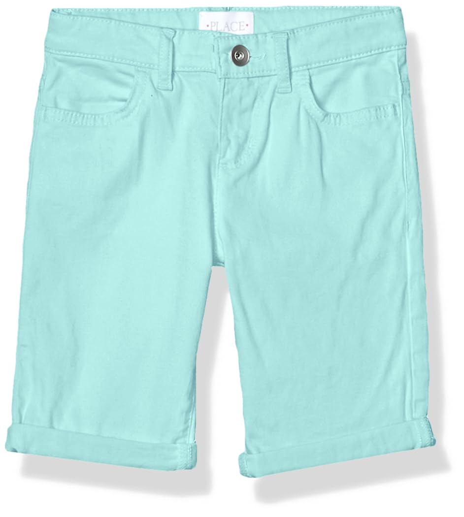 The Children's Place Girls' Solid Skimmer Shorts