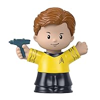 Little People Replacement Part for Fisher-Price Collectible Playset - HPM44 - Inspired by Star Trek - Captain Kirk Figure