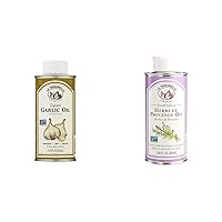 La Tourangelle Garlic and Herbs de Provence Infused Oils Bundle (8.45 fl oz)