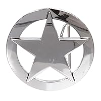 Famous Marshall Law Texas Star Belt Buckle