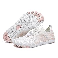 RUYI Barefoot shoes, women's and men's barefoot shoes, quick-drying bathing shoes, trail running shoes with soft thick sole, non-slip water shoes, fitness shoes