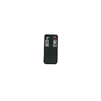 Replacement Remote Control Compatible for Muskoka 310-42C-10 MHC35BL MH25BL Wall Mounted Insert Electric Fireplace Heater