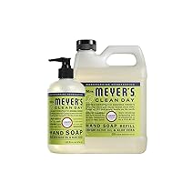 MRS. MEYER'S CLEAN DAY 1 Hand Soap, 1 Refill Variety Pack Scent (Lemon Verbena)