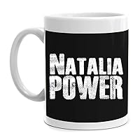 Natalia Power Cloth Font Mug 11 ounces