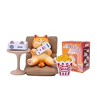 BEEMAI Miao-Ling-Dang Relax Moments Series 8PC Random Design Cute Figures Collectible Toys Birthday Gifts (Whole Set)