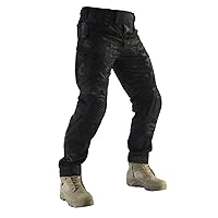 Combat Pants Men's Airsoft Paintball Tactical Pants with Knee Pads Hunting Camouflage Military Trousers