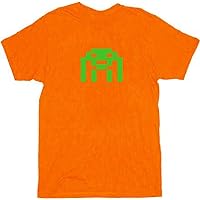 Space Invader Adult Orange T-Shirt