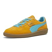 Puma Mens Palermo Lace Up Sneakers Shoes Casual - Orange