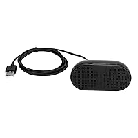 Mrisata Wired Speaker, Small Wired Speakers, 9 x 6 x 6 Dual Speakers, USB Wired Speaker, Integrated Power Supply, Bass Mini Cable Speaker