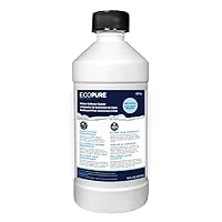 EcoPure EPCL Water Softener Cleaner, 16 Fl Oz (Pack of 1), Off- White
