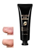 24k Gold Foil Snail Hydrating Mask, Gold Peel Off Mask, For Flawless Skin, Help Reduces The Appearance Of Fine Lines, Wrinkles, Anti-Aging, Deep Cleansing, Removes Blackheads, Dirt & Oils, Peel-Off Ma