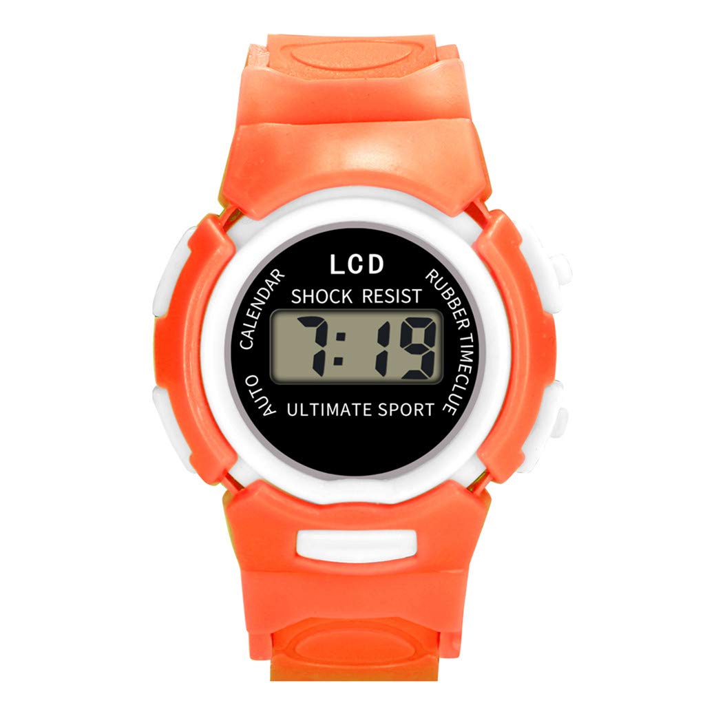 Children Analog Digital Sport Waterproof LED Electronic Girls Watch Wrist Kid's Watch Watches for Boys