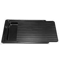 Defrost Board Quick Unfreezing Board Defrosting Tray For Defrost Meat Or Frozen Food for Thawing Frozen Food(Color:Black,Size:33.5x23.3x3cm) QQLONG (Color : Black, Size : 33.5x23.3x3cm)