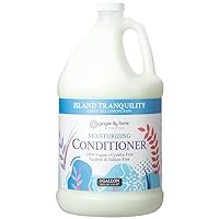 Ginger Lily Farms Botanicals Moisturizing Conditioner for Dry Hair, Island Tranquility, 100% Vegan & Cruelty-Free, Green Tea Lemongrass Scent, 1 Gallon (128 fl oz) Refill