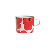 MARIMEKKO - Oiva Unikko Coffee Mug (7oz, Red Poppy)
