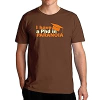 I Have a Phd in Paranoia Graduate Cap T-Shirt