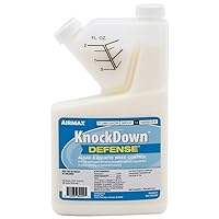 Airmax Knockdown Defense 2-in-1 Liquid Pond Algae Control, Effective & Fast Acting Algaecide, Aquatic Weed Treatment for Clear Water in Ponds & Lakes, Liquid Formulation for Easy Use, 16 fl oz