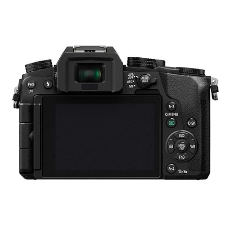 LUMIX G7 4K Digital Camera, with LUMIX G VARIO 14-42mm Mega O.I.S. Lens, 16 Megapixel Mirrorless Camera, 3-Inch LCD, DMC-G7KK (Black)