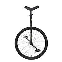 Unicycle Sun Classic 26in Matte Black 26 inch Uni Onewheel Fun Super Well Built Strong 26