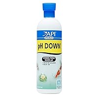 POND pH DOWN Pond Water pH Reducing Solution 16-Ounce Bottle, White, Model:170B