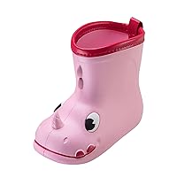 Leather Little Girl Boots Cartoon Animals Rain Boots Toddler Kids Rain Shoes Girls Toddler Boots Size 8