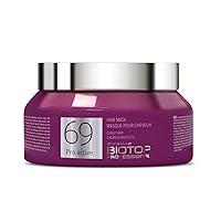Biotop Professional 69 Pro-Active Hair Mask - Anti Frizz + Deep Conditioning Hair Mask with Almond Oil, Coconut Oil & Avocado Oil - Suitable for Wavy, Curly & Naturally Textured Hair (18.6oz)
