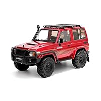 New 1/10 RGT EX86020 RC Car LC71 RTR 4WD Remote Control Vehicle 2.4G RC Electric Model Car Rock Crawler Adult Children's Toys (red)