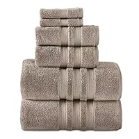 100% Cotton Hotel Premier Collection Luxury Bath Towel Bundle (Assorted Colors) (Acorn, Bundle)