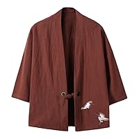 Haori Cardigan Japanese Robe for Summer Streetwear