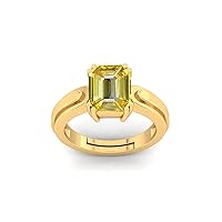 5.00 CARAT Yellow Sapphire Certified Natural Pukhraj Unheated and Untreated Gemstone for Men and Women By NOW