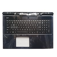 Laptop Replacement Keyboard Compatible for DELL G7 7790 17-7790 06WFHN 00YW0N US Layout with Palmrest Upper Cover Case Shell (RGB Backlit)