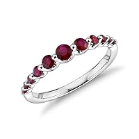 Choose your Color 925 Sterling Silver Floating Ring Loose Gemstone Daily Wear Prong Set Stackable Fashion Ring for Women and Girl US Size 4 To 13