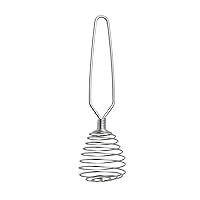 Mrs. Anderson’s Baking Mini French Coil Whisk, Stainless Steel, 8-Inch