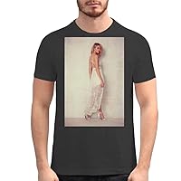 Martha Hunt - Men's Soft Graphic T-Shirt PDI #PIDP517362