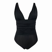 Curvy Women Bathing Suits Modest Swimsuits for Curvy Women Tummy Control One Piece Swimsuit Plus Size
