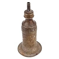 Indian Shelf Handmade Vintage Kerosene Lighting Pital Diya Brass Pooja Deep Oil Lamp Diwali Gifts Decoration Deepak (Size: 6.5cm) SNP-639