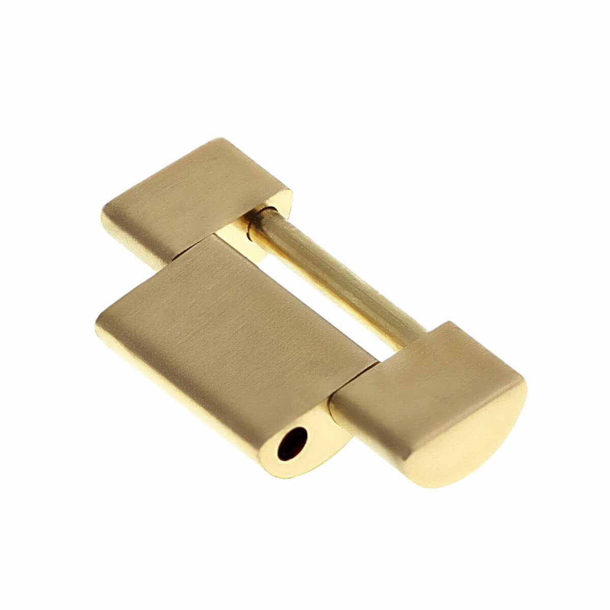 Ewatchparts 17.30MM PRESIDENT WATCH PART LINK 18KY COMPATIBLE WITH ROLEX DD 41MM 218238, 218348, 218398