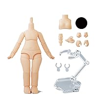 1/12 Scale BJD Doll Body 9.6cm/11cm YMY2 Body Action Figures Replacement Body Doll Accessories (Normal White,9.6cm)
