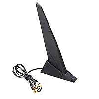 Dual Band WiFi Antenna for Asus Z390 Z490 X570 Motherboard 2T2R, 2.4G/5G WiFi6e Antenna with Extension Cable, Magnetic on The Back