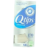 Q-TIps Cotton Swabs 170 Count (Pack of 3)