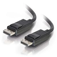 C2G Legrand DisplayPort 1.2 Male to Male Displayport Cable, Black Display Port Cable, 3 Foot Digital Display Cable, 8k Display Port, 1 Count, C2G 54400