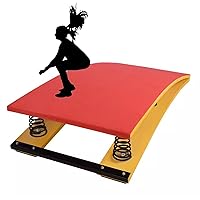 Gymnastics Springboard,Heavy Duty Vault Spring Board for Kids Teen Adults, Anti-Skid Springboard, Steel Spring and Jump Pad, Vault Gymnastics Equipment for Sports Club/Martial